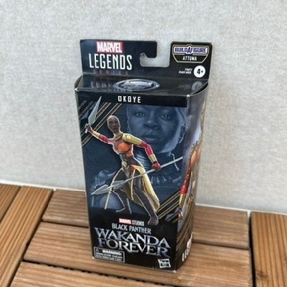 Okoye Black Panther Wakanda Forever Build a Figure Attuma 6" Marvel Legends - Picture 2 of 5